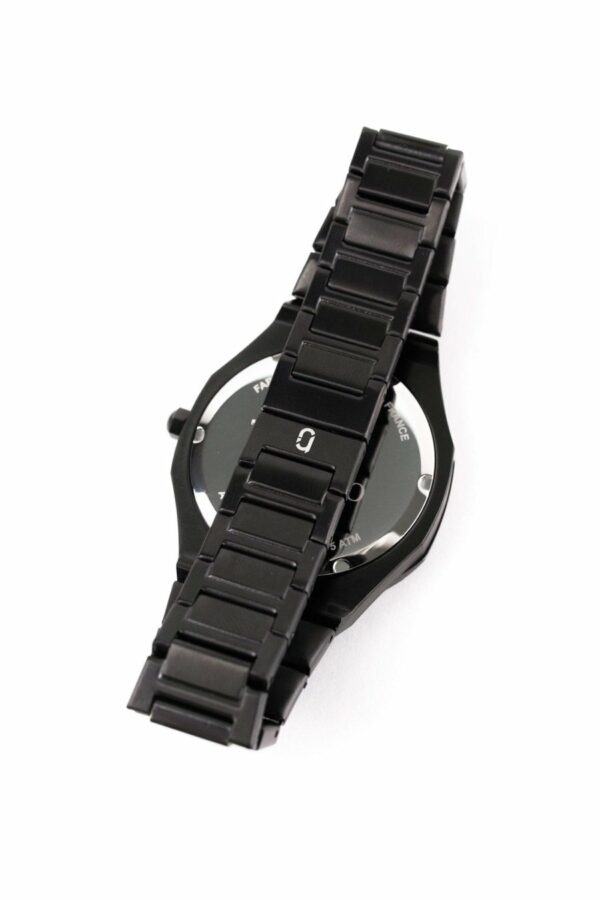 Montre noir abyssal dos - STAL jewelry